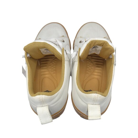 Harley-Davidson Torland Women’s 8 White Canvas Sneakers D84435 - Picture 8 of 12